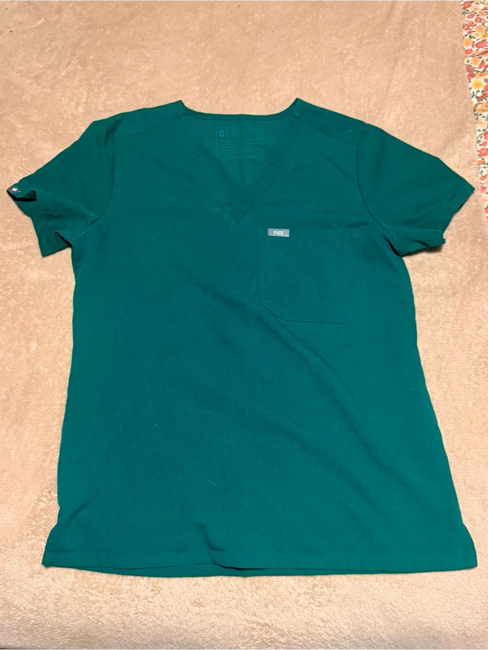 FIGS Hunter Green Women’s XS Scrub Set - Picture 2 of 3